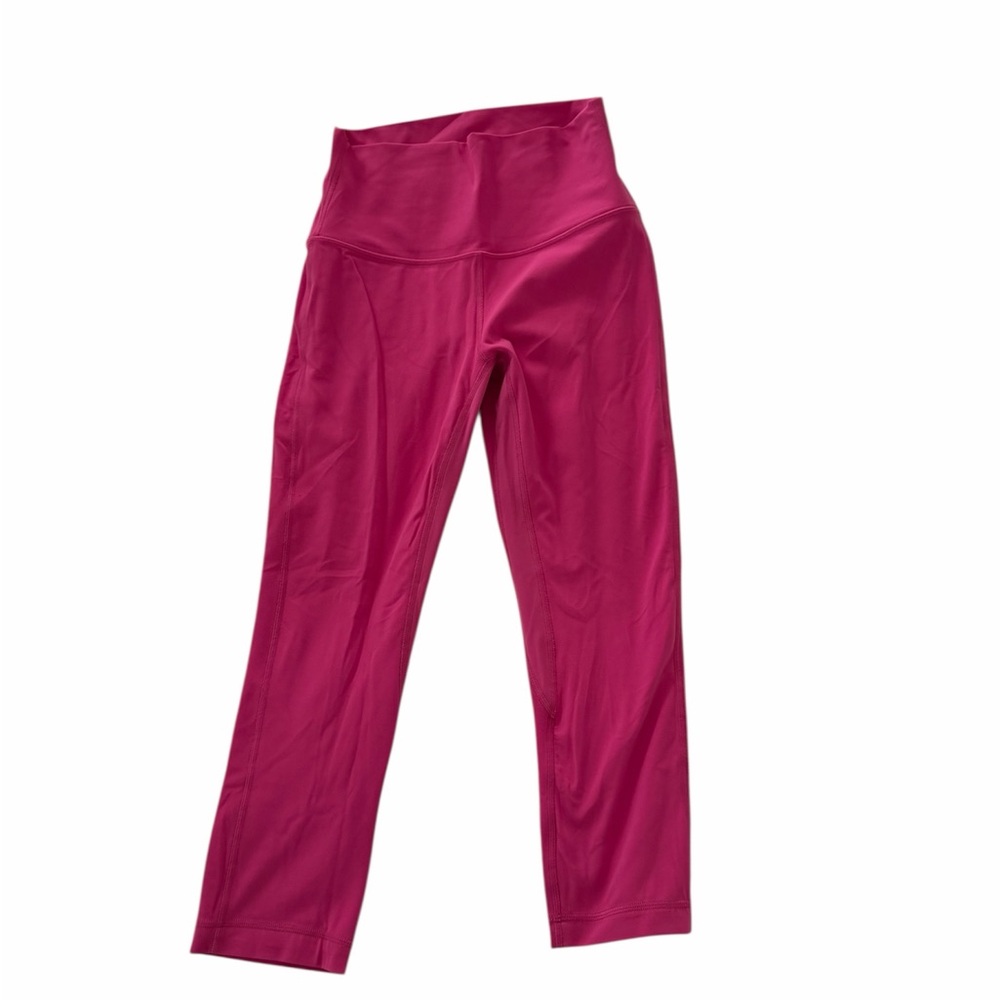 Lululemon Athletica High-Rise Crop 21” Vibrant Pink Leggings